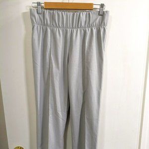 BCBG MAXAZRIA gray high-waist skinny slacks